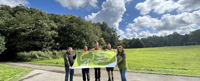 Hyndburn has retained the highest number of Green Flag Awarded Parks and Green Spaces in the county for Another Year